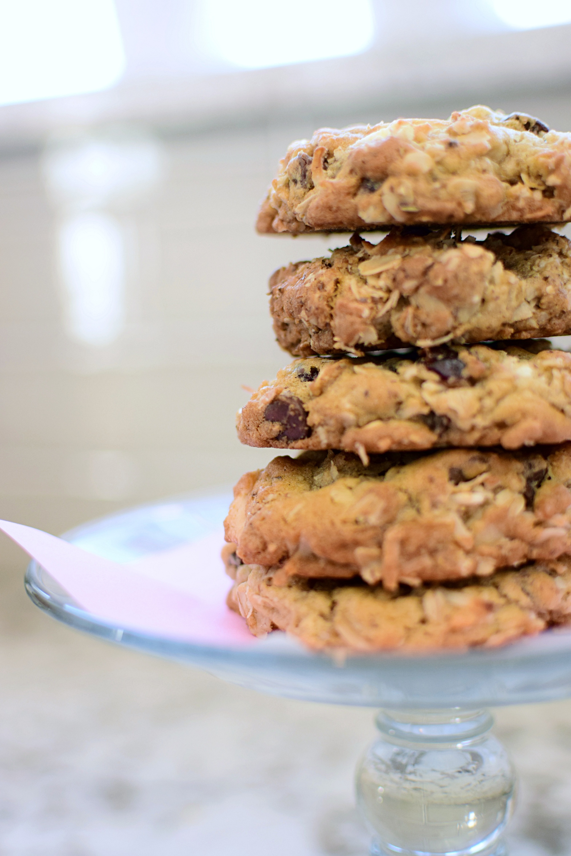 Jumbo Loaded Oatmeal Cookies - Sojourner Mom