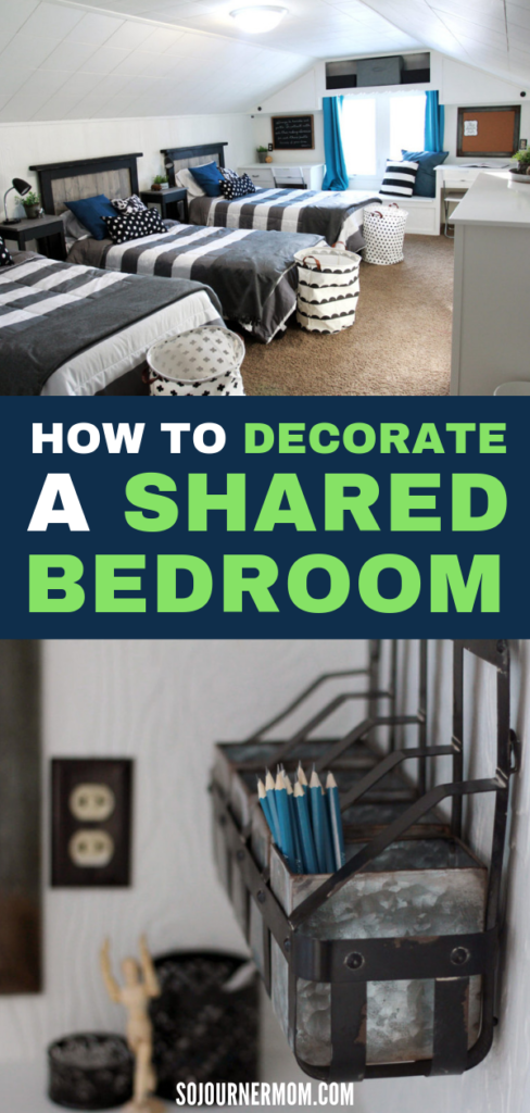 How to decorate a shared bedroom